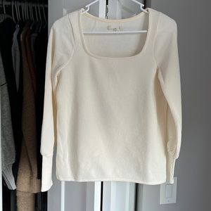 Madewell Ottoman Corded Long Sleeve, NWOT